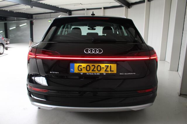 Audi e-tron 50 quattro Launch edition 71 kWh Navigatie | Elektr. stoelverst. + geheugen | 20"Velgen | Dealeronderhouden .