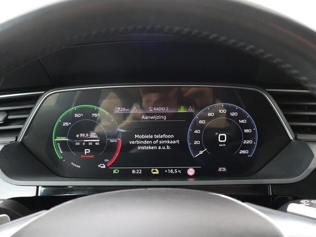 Audi e-tron e-tron 50 quattro Launch edition plus 71 kWh | 313 PK | Panoramadak | Cruise Control adaptief | Lichtmetalen velgen velgen 20" |