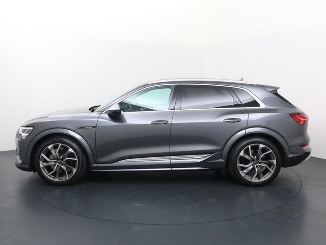 Audi e-tron S quattro 95 kWh ( 503 PK | Trekhaak | S Line | half lederen bekleding | Lichtmetalen velgen 20"|