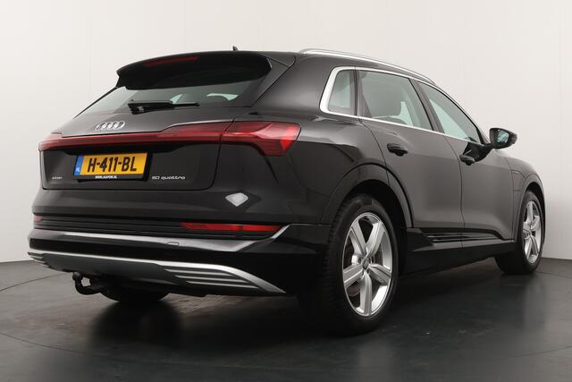 Audi e-tron BWJ 2019 e-tron 50 quattro 313 PK Launch edition plus 71 kWh AUTOMAAT / TREKHAAK / FULL LED / STOELVERW. / SCHUIF PANODAK / LEDER / ELEKTR STOELEN / NAVI / CLIMA / CRUISE / PDC / LMV