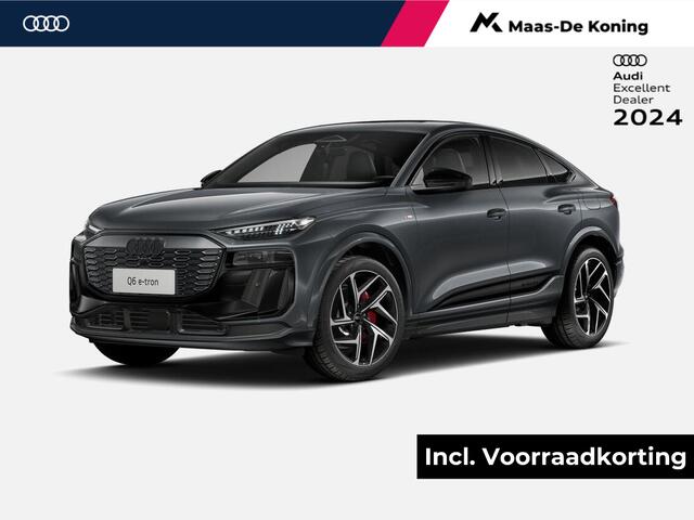Audi e-tron Q6 Sportback S edition performance 306 PK Glazen panoramadak - Tech pro - Trekhaak, mechanisch draaibaar