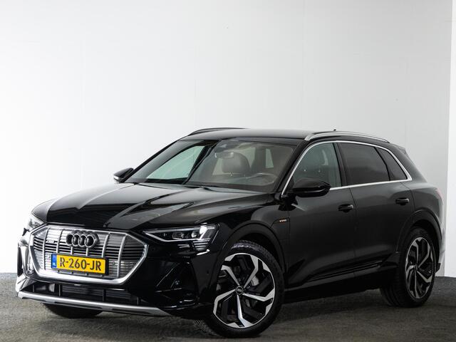 Audi e-tron S-Line 55 quattro 95 kWh 408pk | Elektr. voorstoelen | Bang & Olufson | Trekhaak | Camera | Adaptieve Cruise | Elektr. kofferbak |