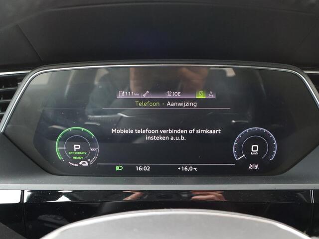 Audi e-tron e-tron 50 quattro Launch edition 71 kWh | 313 PK | Lichtmetalen velgen 20"| El. achterklep | Parkeerassistent plus |