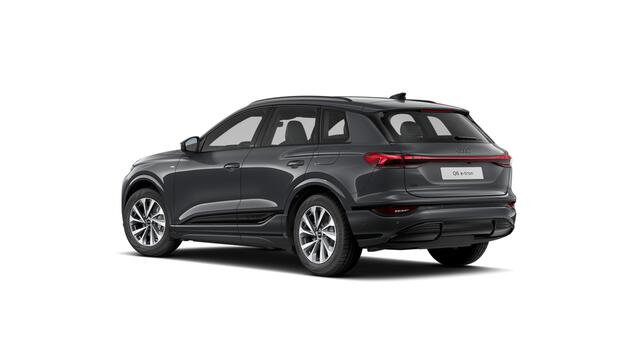 Audi e-tron Q6 performance 306 1AT Launch Edition Automaat | Exterieurpakket zwart | S line-interieur met sportstoelen en zwarte stoffen-kunstlederen bekleding