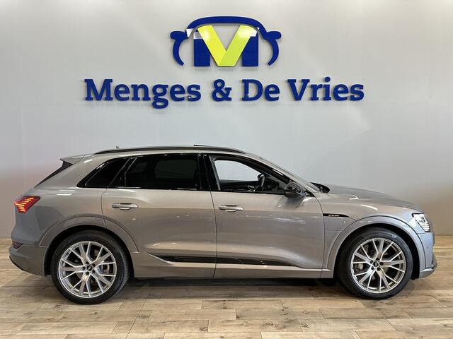 Audi e-tron 55 quattro advanced Pro Line 95 kWh S Line | Matrix LED | Virtual | Panorama | B&O | Luchtvering | Trekhaak | Camera | Adaptive Cruise | Navigatie | Isofix |