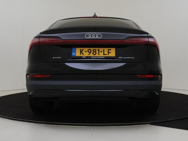 Audi e-tron Sportback 55 quattro edition 95 kWh | Luchtvering | Navigatie | Elektrische achterklep | Virtual cockpit | Climate control | Parkeersensoren |