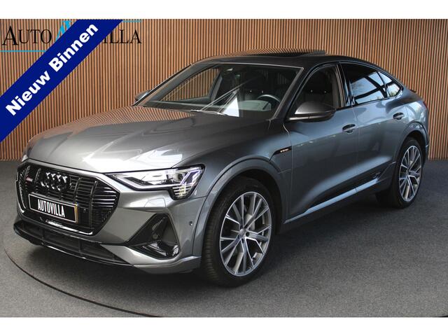 Audi e-tron Sportback 50 quattro S-line Panodak Leer ACC 360 Elektr. bedienb. achterklep PDC Navi Climate LM velgen BTW auto