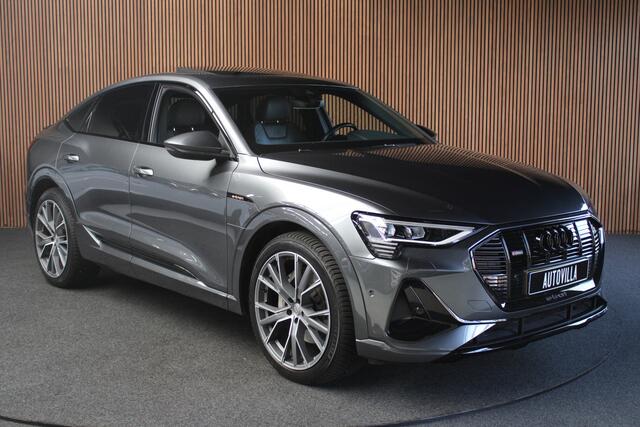 Audi e-tron Sportback 50 quattro S-line Panodak Leer ACC 360 Elektr. bedienb. achterklep PDC Navi Climate LM velgen BTW auto