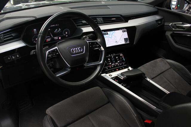 Audi e-tron Sportback 50 quattro S-line Panodak Leer ACC 360 Elektr. bedienb. achterklep PDC Navi Climate LM velgen BTW auto