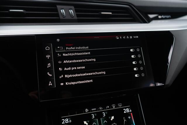 Audi e-tron Sportback S Quattro 371kW / Standkachel/ Luchtvering/ Bang & Olufsen Sound System / Panoramadak/ 371kW (504PK)