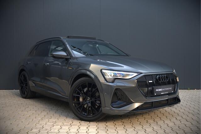 Audi e-tron e-tron 50 quattro S edition Black 71 kWh | S-Line | Panoramadak | Memory Seats | Camera | Trekhaak | Luchtvering | Adaptive Cruise Control | Keyless | Matrix LED | Leder | Stoelverwarming | NAP |