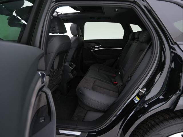Audi e-tron 50 quattro S edition 71 kWh [ 3-Fase ] (INCL.BTW) *PANO | LEATHER-ALCANTARA | DIGI-COCKPIT | FULL-LED | ADAPTIVE-CRUISE | MEMORY-PACK | SPORT-SEATS | AIR-SUSPENSION | NAVI-FULLMAP | HEATED-SEATS | DAB | 21''ALU | ECC | PDC*