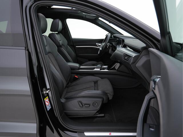 Audi e-tron 50 quattro S edition 71 kWh [ 3-Fase ] (INCL.BTW) *PANO | LEATHER-ALCANTARA | DIGI-COCKPIT | FULL-LED | ADAPTIVE-CRUISE | MEMORY-PACK | SPORT-SEATS | AIR-SUSPENSION | NAVI-FULLMAP | HEATED-SEATS | DAB | 21''ALU | ECC | PDC*