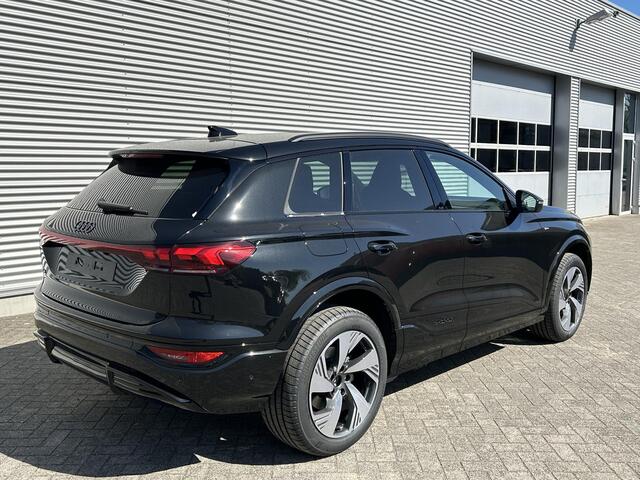 Audi e-tron Q6 S edition (B1) e-tron perf 100Kwh 225 kW / 306 PK | B&O | Luchtvering | Head-Up Display | Memory Seats | Trekhaak | Sfeerverlichting |