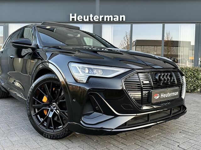 Audi e-tron 50 Quattro Black Edition Pano/ Sfeer/ Gele gordels