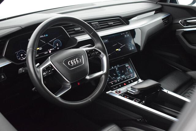 Audi e-tron Sportback S quattro 95 kWh 504pk B&O Leder 360Camera Luchtvering Virtual Cockpit Matrix Led Panoramadak Navigatie