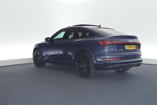 Audi e-tron Sportback S quattro 95 kWh 504pk B&O Leder 360Camera Luchtvering Virtual Cockpit Matrix Led Panoramadak Navigatie