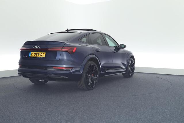 Audi e-tron Sportback S quattro 95 kWh 504pk B&O Leder 360Camera Luchtvering Virtual Cockpit Matrix Led Panoramadak Navigatie
