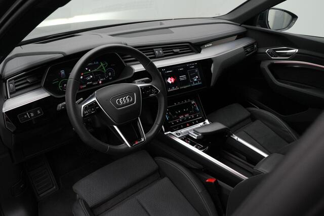 Audi e-tron Sportback 55 quattro S edition 95 kWh 408 pk | Pano | Keyless | Head-up | B&O | Stoelverwarming | Camera | Matrix-led |