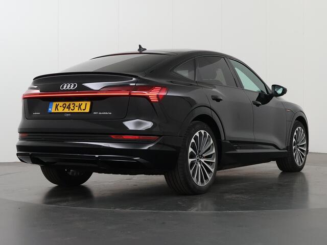 Audi e-tron Sportback 50 quattro S edition 71 kWh | Ele. verstelbare stoelen + Geheugen | Digitaal Dashboard | Camera | DAB | Apple CarPlay | Panoramadak | Adaptieve Cruise Control |