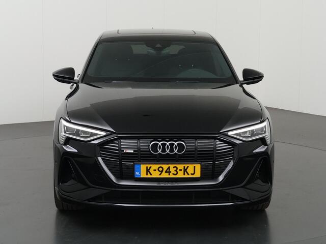 Audi e-tron Sportback 50 quattro S edition 71 kWh | Ele. verstelbare stoelen + Geheugen | Digitaal Dashboard | Camera | DAB | Apple CarPlay | Panoramadak | Adaptieve Cruise Control |