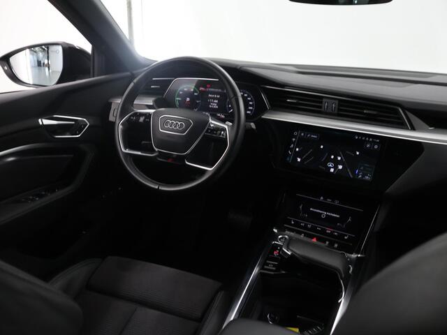 Audi e-tron Sportback 50 quattro S edition 71 kWh | Ele. verstelbare stoelen + Geheugen | Digitaal Dashboard | Camera | DAB | Apple CarPlay | Panoramadak | Adaptieve Cruise Control |