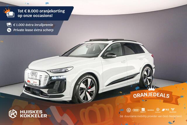 Audi e-tron Q6 S edition 100 kWh | Pano | B&O | Tech Pro | S-Stoelen | Luchtvering | Massage | Matrix | MMi Pro | 2de scherm | S Line