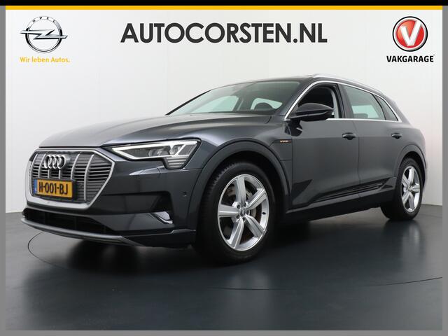 Audi e-tron 50 Quattro Launch Edition Plus 71kWh Navi Panoramadak Luchtvering Cruise control Adaptief PDC Stoelverwarming Parkeerhulp v/a/zijk Led Lmv 20" Keyless-go Lichtpakket Dodehoekdetectie Regensensor Fase 3 laden