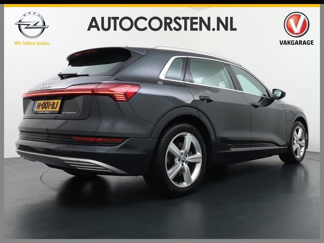 Audi e-tron 50 Quattro Launch Edition Plus 71kWh Navi Panoramadak Luchtvering Cruise control Adaptief PDC Stoelverwarming Parkeerhulp v/a/zijk Led Lmv 20" Keyless-go Lichtpakket Dodehoekdetectie Regensensor Fase 3 laden