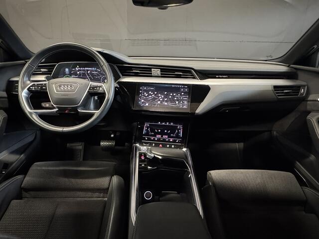 Audi e-tron e-tron 55 quattro advanced S-Line Pro Line Plus 95 kWh | Pano | Afn. trekhaak | B&O | Camera | Head-up | Stoelverwarming