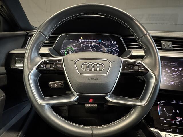 Audi e-tron e-tron 55 quattro advanced S-Line Pro Line Plus 95 kWh | Pano | Afn. trekhaak | B&O | Camera | Head-up | Stoelverwarming