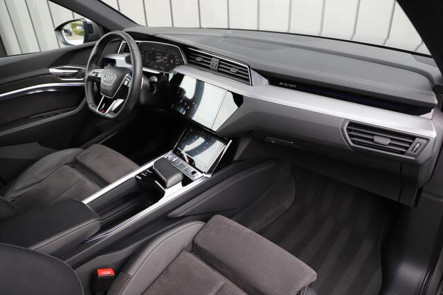 Audi e-tron e-tron 55 quattro advanced 95 kWh S-line | 408PK | Luchtvering | Keyles-go | Head-up | Sfeerverlichting | Bang&Olufsen | Pano | Memory | 2019.