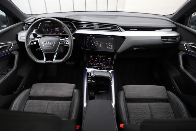 Audi e-tron e-tron 55 quattro advanced 95 kWh S-line | 408PK | Luchtvering | Keyles-go | Head-up | Sfeerverlichting | Bang&Olufsen | Pano | Memory | 2019.