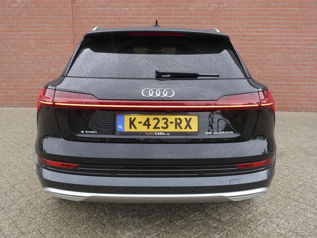 Audi e-tron 55 Advanced Quattro Navigatie Leder LED Matrix Tour Package Camera DAB+ Electrisch bedienbare achterklep