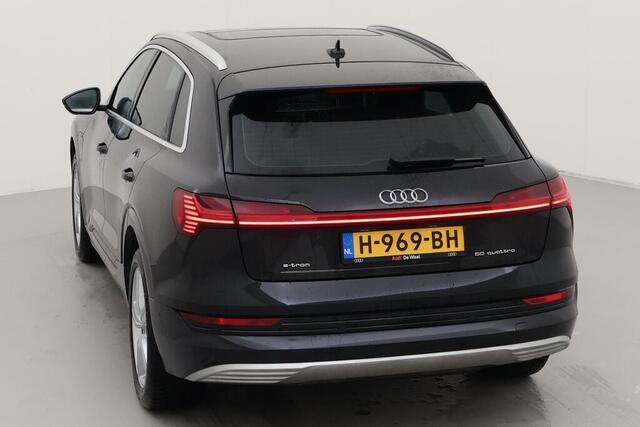 Audi e-tron e-tron 50 quattro Launch edition plus 71 kWh / Panoramadak / Leer / LED / Elek Achterklep / Camera / 20" LMV