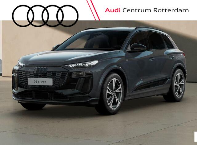Audi e-tron Q6 S edition 83 kWh | Panoramadak | Trekhaak | Sportstoelen | 20 inch LM velgen | Navigatie