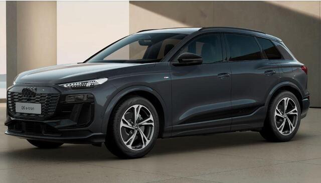 Audi e-tron Q6 S edition 83 kWh | Panoramadak | Trekhaak | Sportstoelen | 20 inch LM velgen | Navigatie