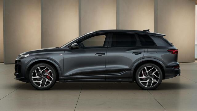 Audi e-tron Q6 S edition performance 100 kWh trekhaak, adaptive cruise control, panoramadak, adaptive air suspension, privacy glass