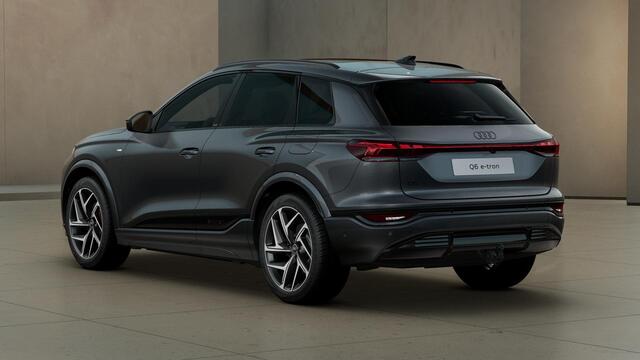 Audi e-tron Q6 S edition performance 100 kWh trekhaak, adaptive cruise control, panoramadak, adaptive air suspension, privacy glass