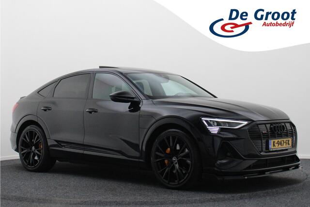 Audi e-tron Sportback 55 Quattro S Edition 95 kWh Leer, 360° Camera, Panoramadak, Luchtvering, Standkachel, ACC, 22''