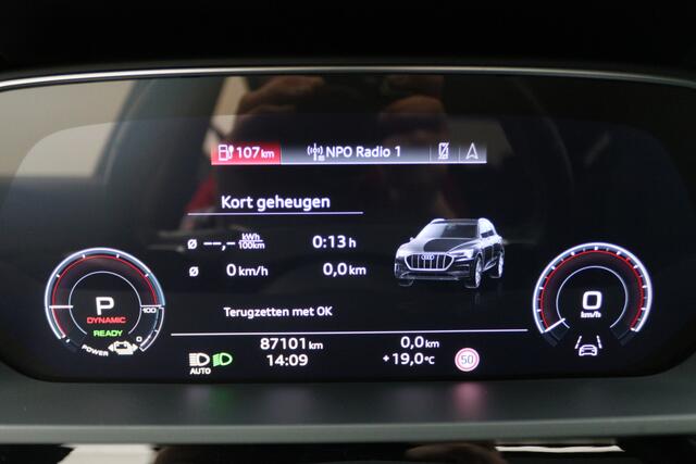 Audi e-tron Sportback 55 Quattro S Edition 95 kWh Leer, 360° Camera, Panoramadak, Luchtvering, Standkachel, ACC, 22''