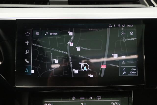 Audi e-tron Sportback 55 Quattro S Edition 95 kWh Leer, 360° Camera, Panoramadak, Luchtvering, Standkachel, ACC, 22''
