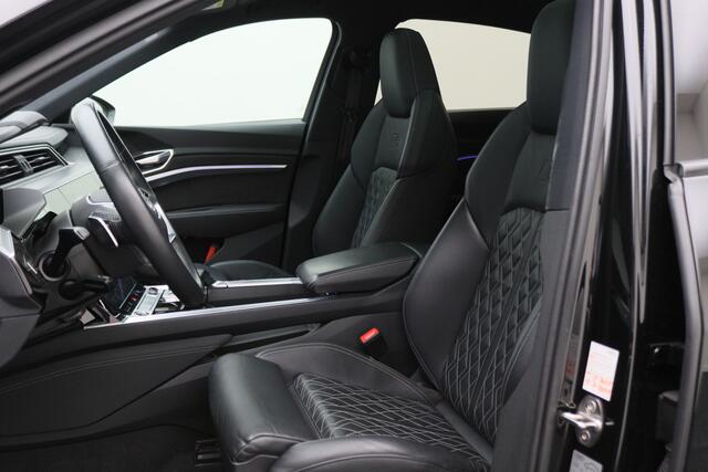 Audi e-tron Sportback 55 Quattro S Edition 95 kWh Leer, 360° Camera, Panoramadak, Luchtvering, Standkachel, ACC, 22''