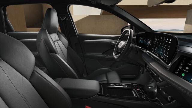Audi e-tron Q6 S edition 83 kWh Tech Pro, panoramadak, leder interieur, privacy glas, adapaptive air suspension, omgevingscamara's, key-less entry, adaptive cruise control