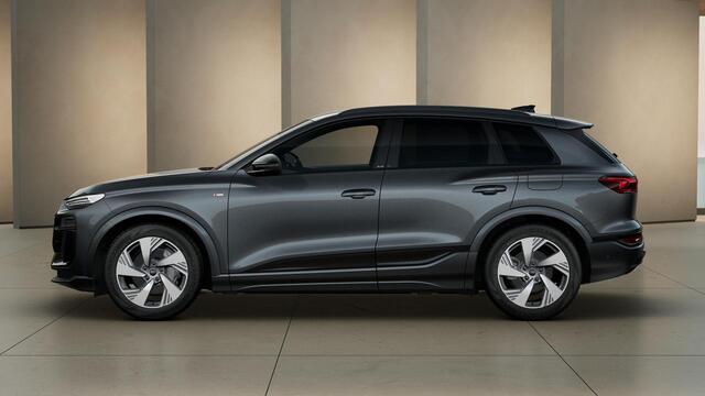 Audi e-tron Q6 S edition 83 kWh key-less entry, adapative cruise control, omgevingscamera's