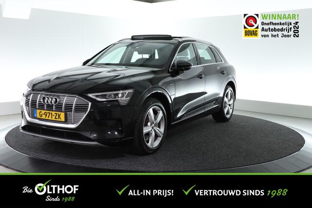 Audi e-tron e-tron 50 quattro Launch edition plus 71 kWh | AFN. TREKHAAK 1800 kg TREKGEWICHT | SCHUIF-KANTEL |