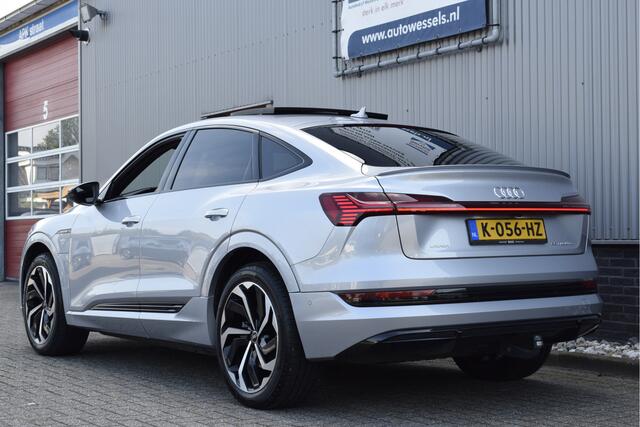 Audi e-tron Sportback 55 quattro S-line edition 95 kWh Panorama, 21 inch, Memory, Adaptive cruise