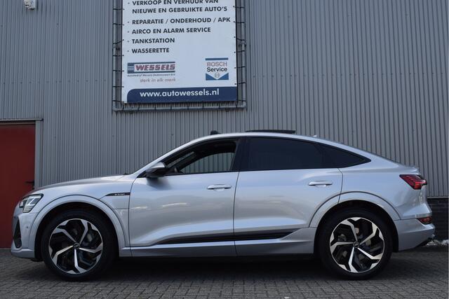 Audi e-tron Sportback 55 quattro S-line edition 95 kWh Panorama, 21 inch, Memory, Adaptive cruise