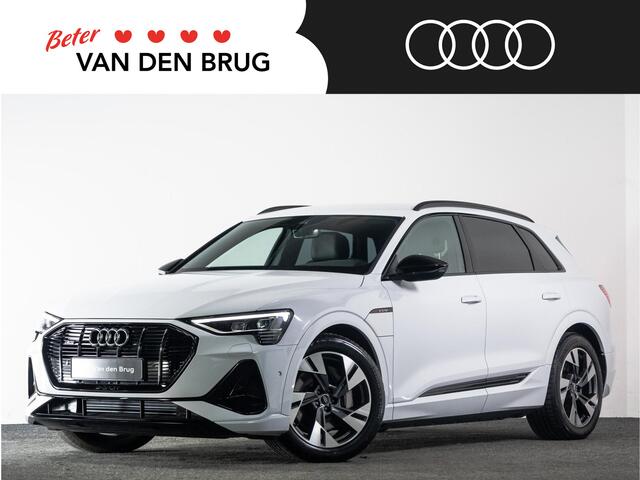 Audi e-tron S-Line 50 QUATTRO 313 PK 71 kWh | LED | Black optiek | Trekhaak | Achteruitrijcamera | Led
