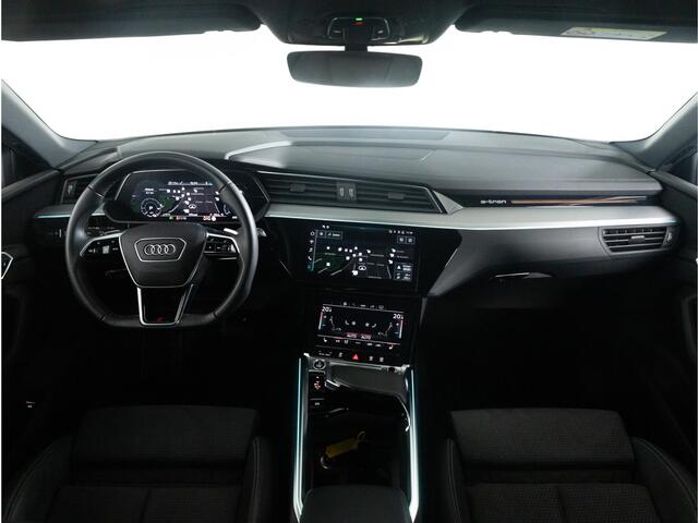 Audi e-tron S-Line 50 QUATTRO 313 PK 71 kWh | LED | Black optiek | Trekhaak | Achteruitrijcamera | Led